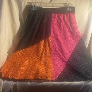 Missoni color block skirt